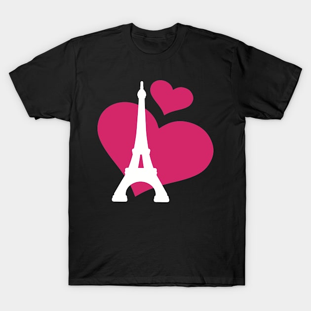 Eiffel Tower Paris T-Shirt by Designzz